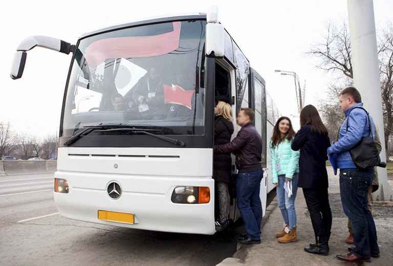 Заказ автобуса из Северска в Новосибирск