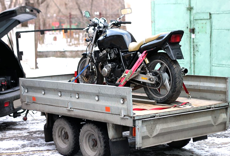 Транспортировка мотоцикла стоимость из Черное в Москакасы  (Чувашия