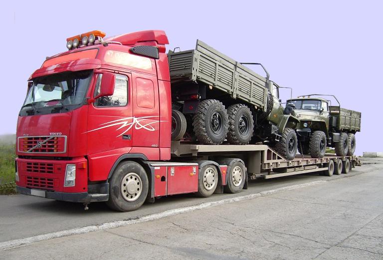 Транспортировать грузовик  из Санкт-Петербурга в Подольск